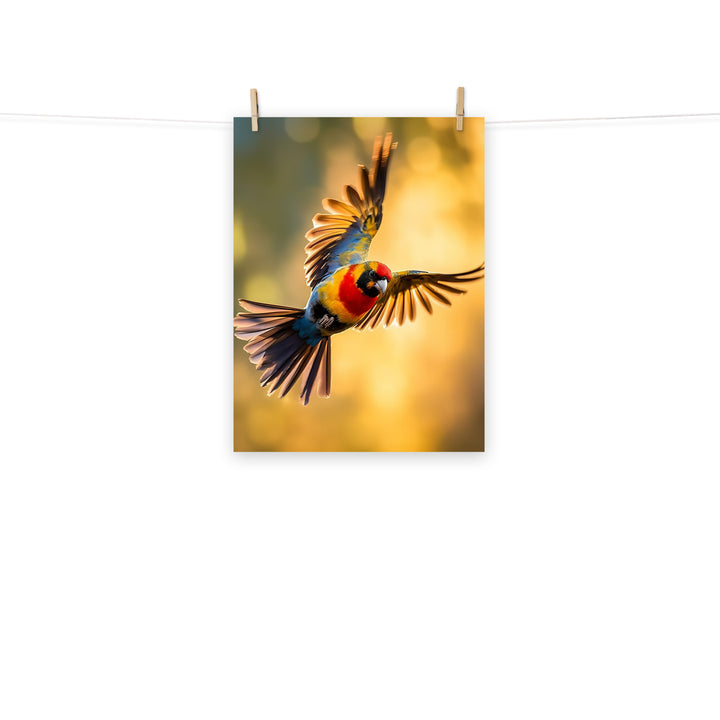 Rosella Photo paper poster - PosterfyAI.com