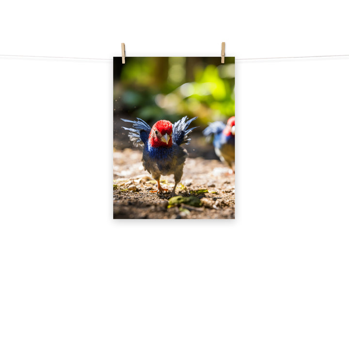 Rosella Photo paper poster - PosterfyAI.com