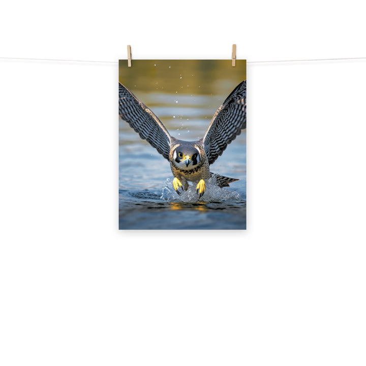 Falcon Photo paper poster - PosterfyAI.com