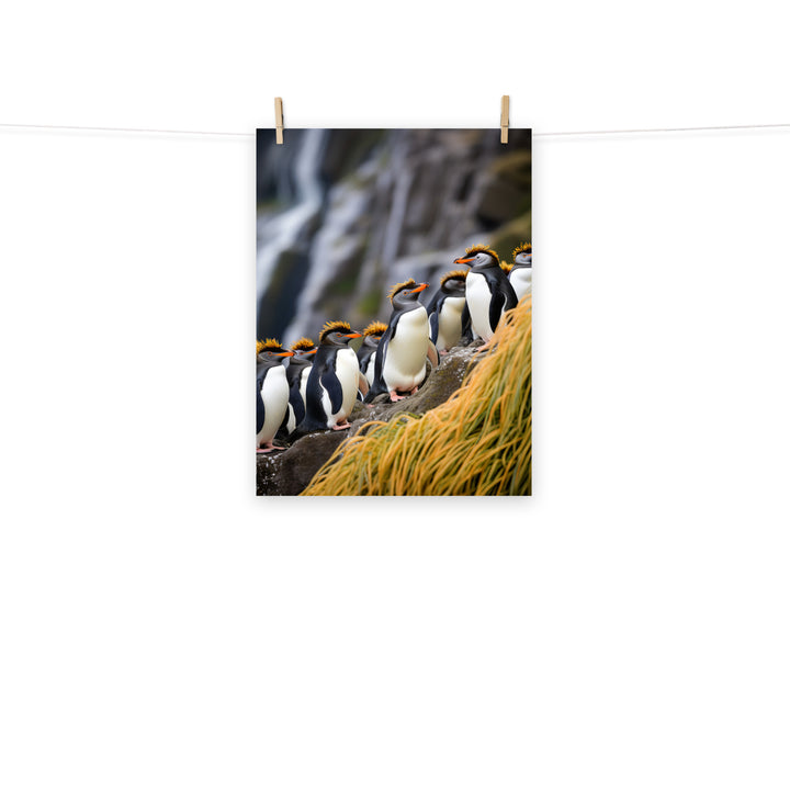 Penguin Photo paper poster - PosterfyAI.com