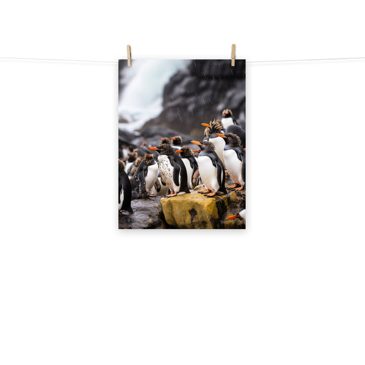 Penguin Photo paper poster - PosterfyAI.com