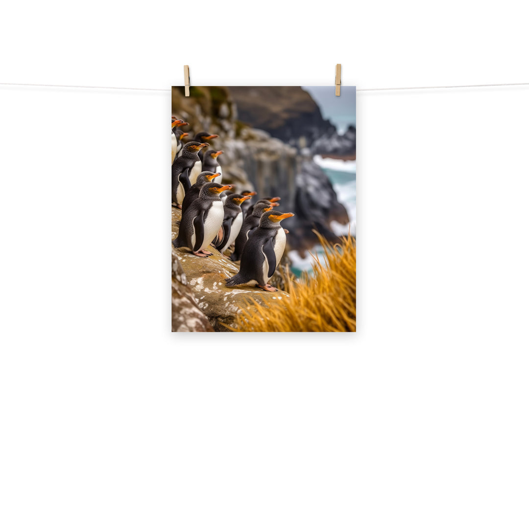 Penguin Photo paper poster - PosterfyAI.com