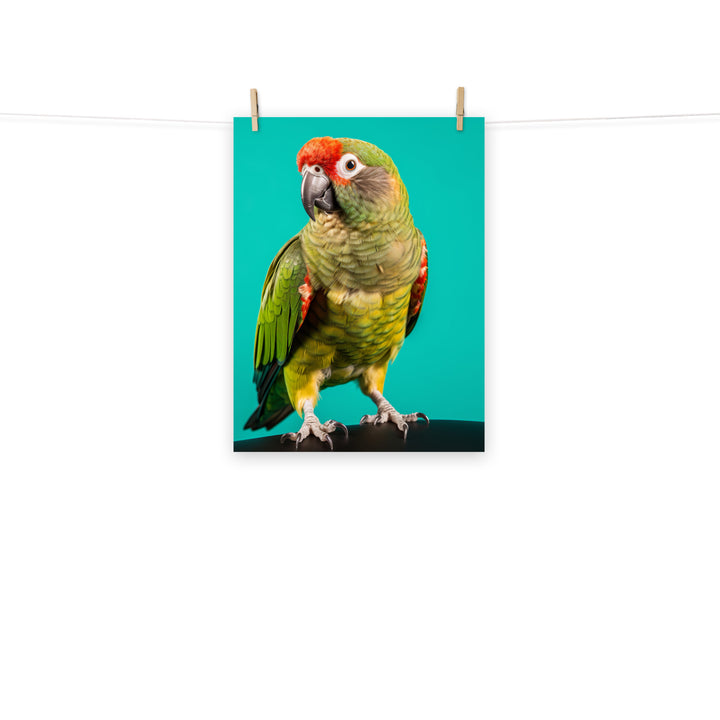 Parakeet Photo paper poster - PosterfyAI.com