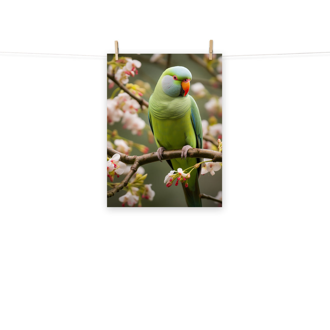 Parakeet Photo paper poster - PosterfyAI.com