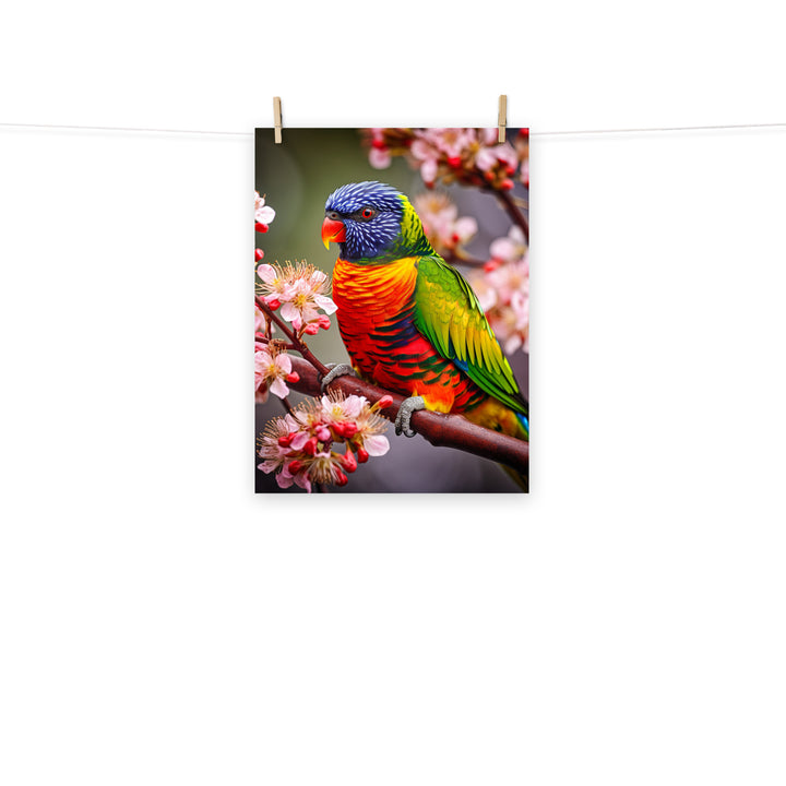 Lorikeet Photo paper poster - PosterfyAI.com