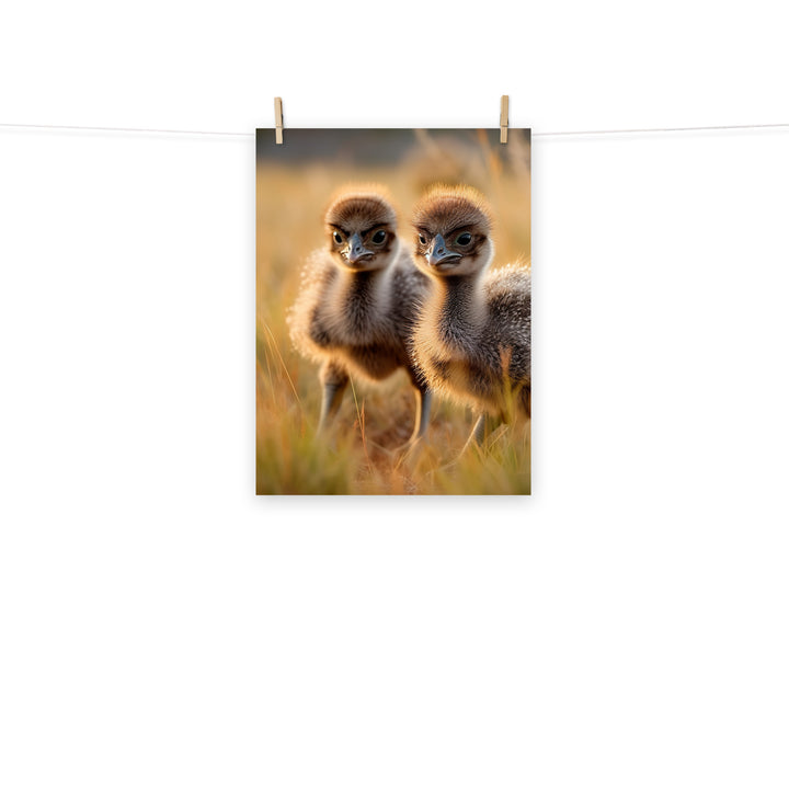 Chick Photo paper poster - PosterfyAI.com