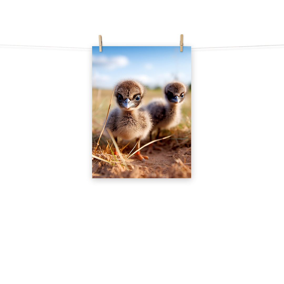 Chick Photo paper poster - PosterfyAI.com