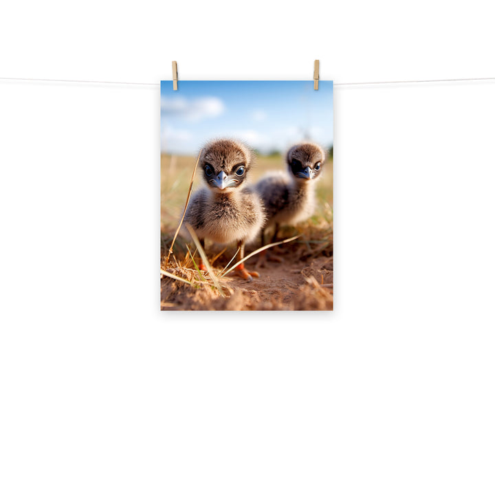 Chick Photo paper poster - PosterfyAI.com
