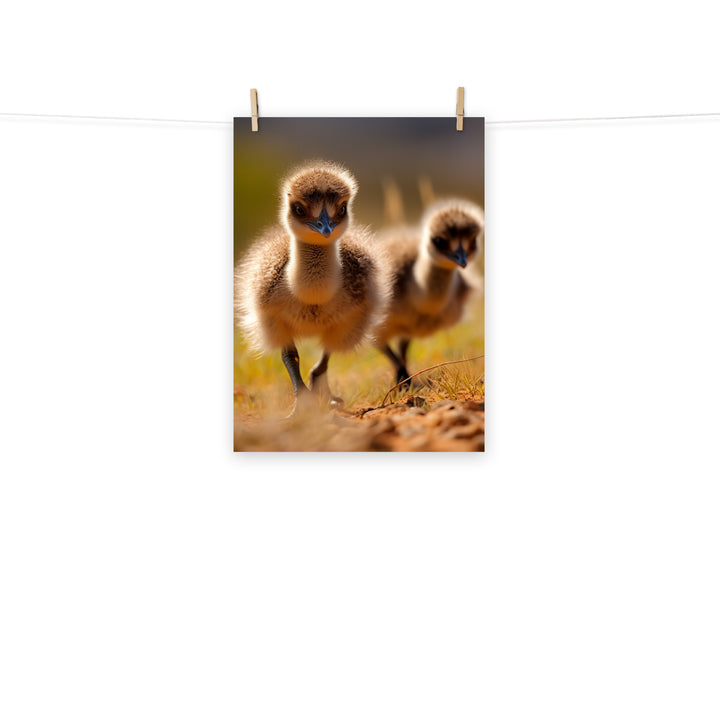 Chick Photo paper poster - PosterfyAI.com