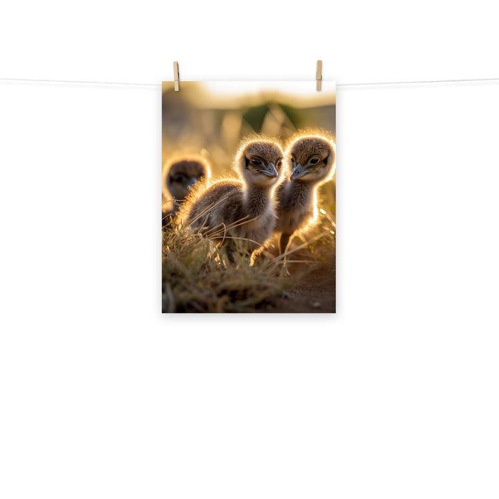 Chick Photo paper poster - PosterfyAI.com