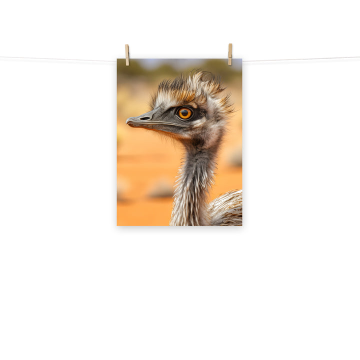 Emu Photo paper poster - PosterfyAI.com