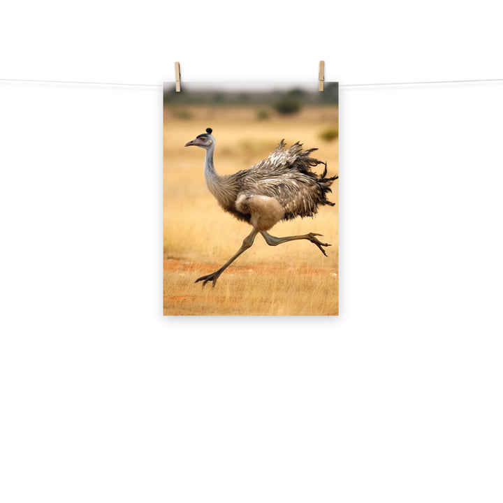 Emu Photo paper poster - PosterfyAI.com
