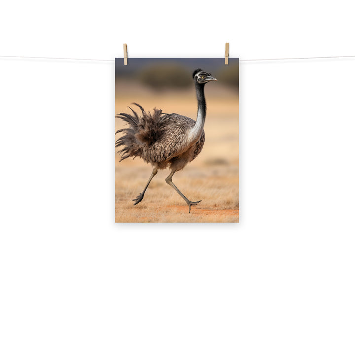 Emu Photo paper poster - PosterfyAI.com