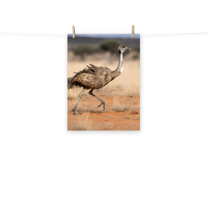 Emu Photo paper poster - PosterfyAI.com