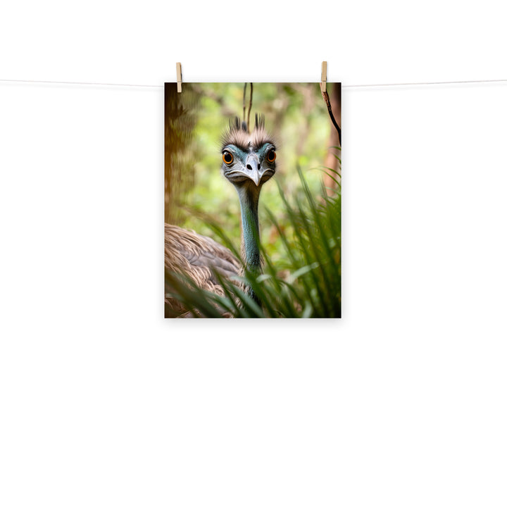Emu Photo paper poster - PosterfyAI.com