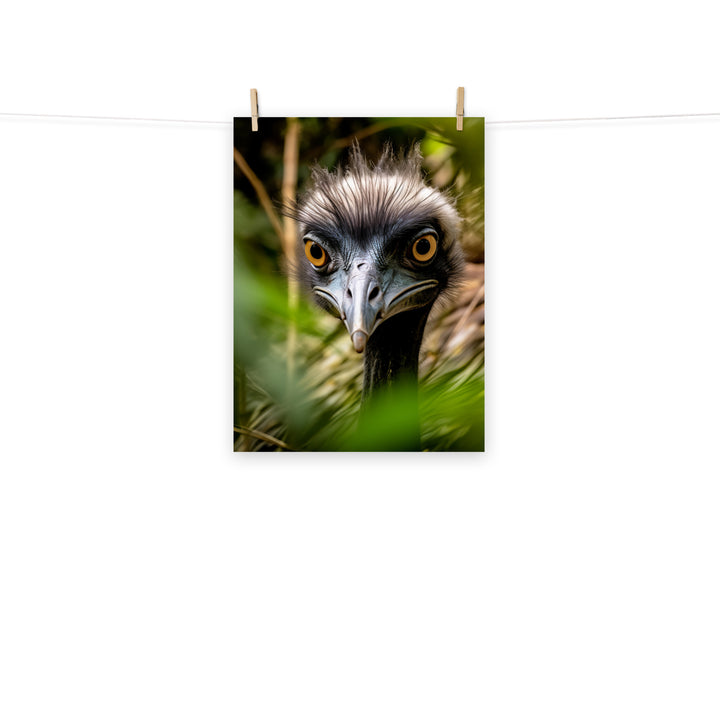 Emu Photo paper poster - PosterfyAI.com