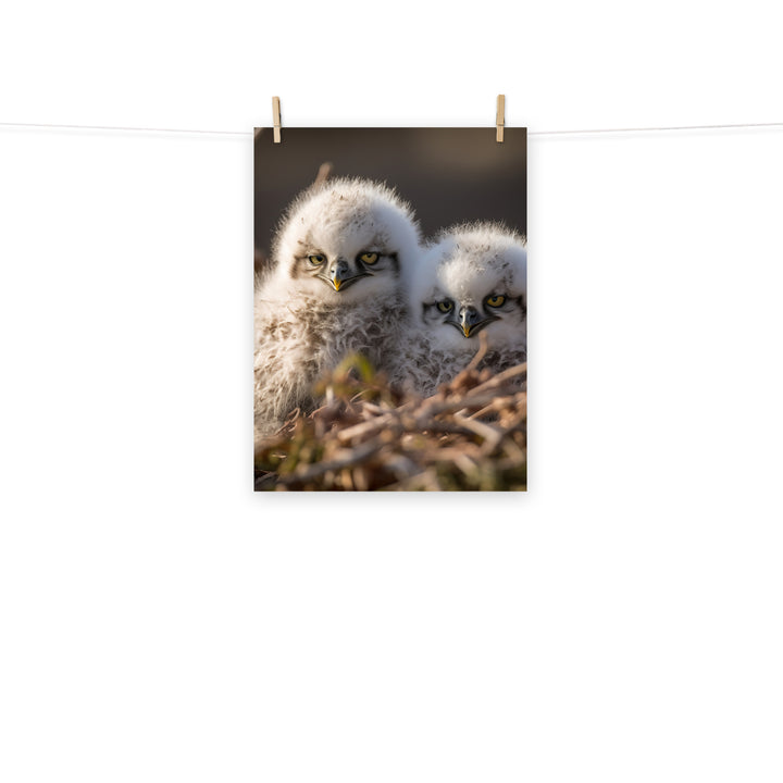Owl Photo paper poster - PosterfyAI.com