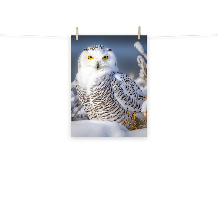 Owl Photo paper poster - PosterfyAI.com