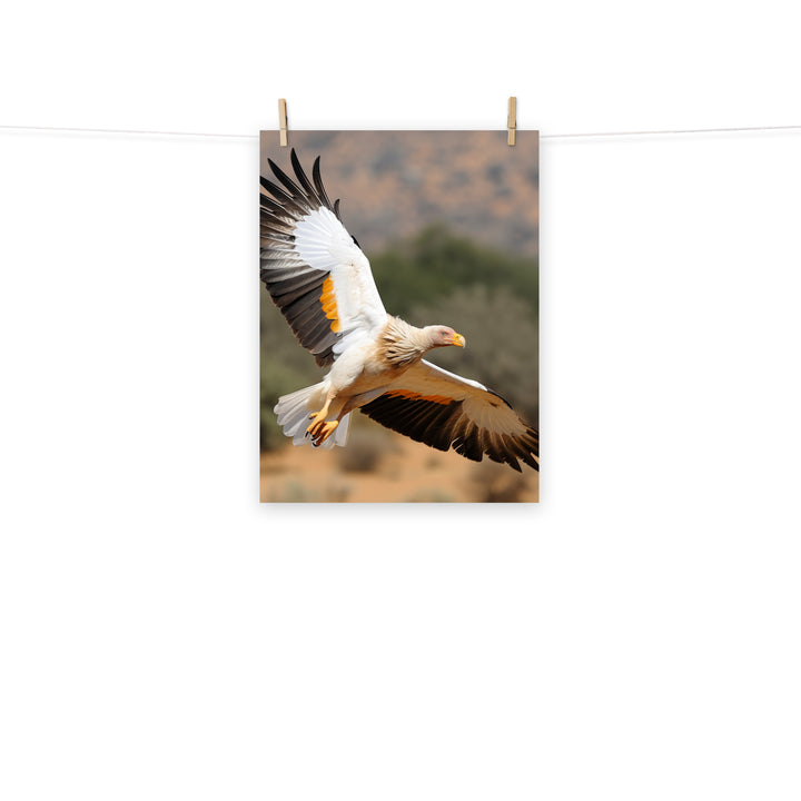 Vulture Photo paper poster - PosterfyAI.com