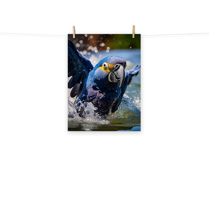 Macaw Photo paper poster - PosterfyAI.com