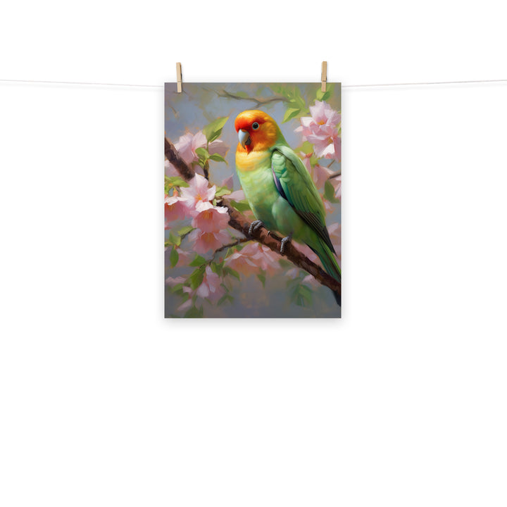Lovebird Photo paper poster - PosterfyAI.com