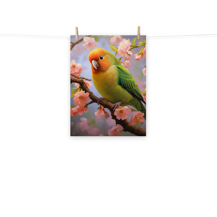 Lovebird Photo paper poster - PosterfyAI.com