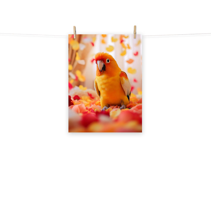Lovebird Photo paper poster - PosterfyAI.com