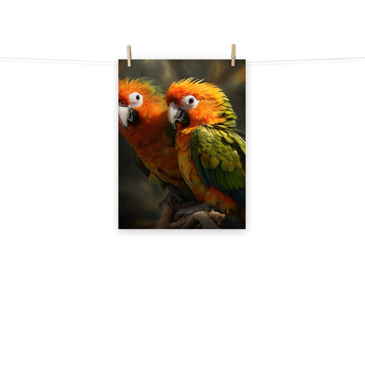 Conures Photo paper poster - PosterfyAI.com