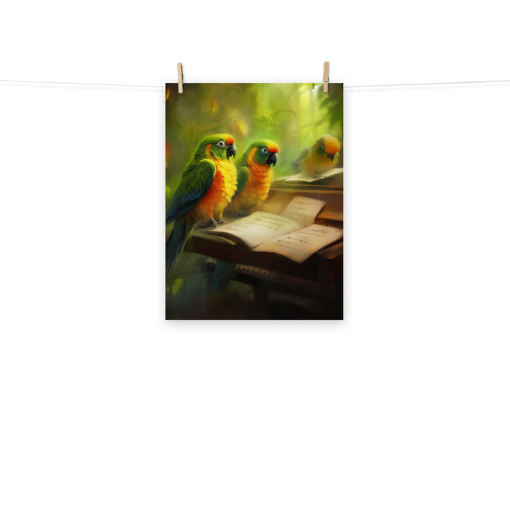 Conures Photo paper poster - PosterfyAI.com