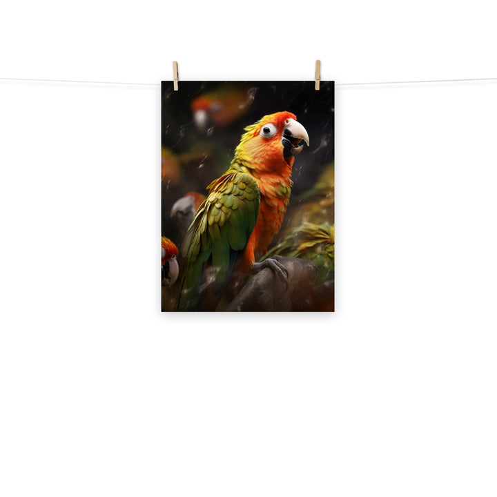 Conures Photo paper poster - PosterfyAI.com
