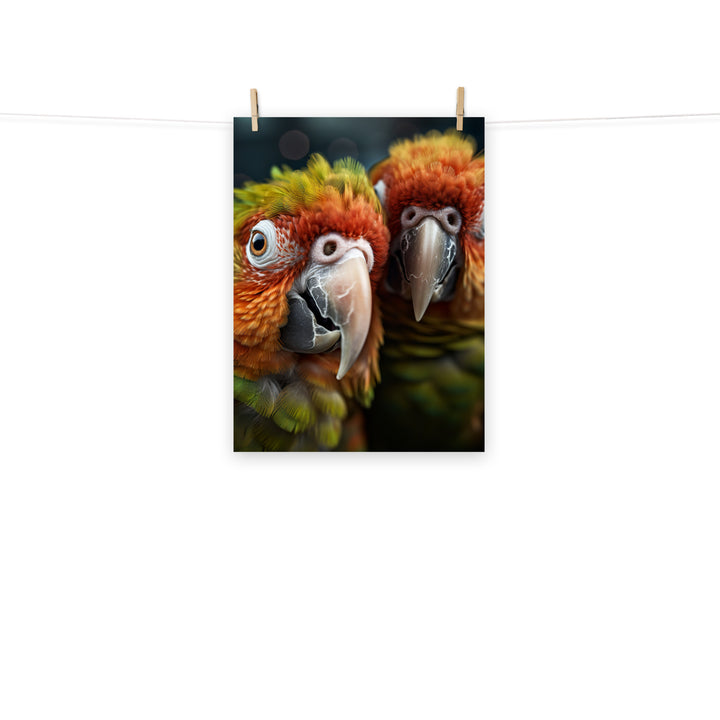 Conures Photo paper poster - PosterfyAI.com