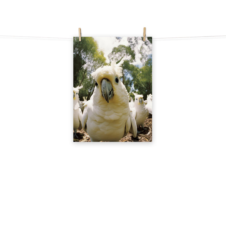 Cockatoo Photo paper poster - PosterfyAI.com