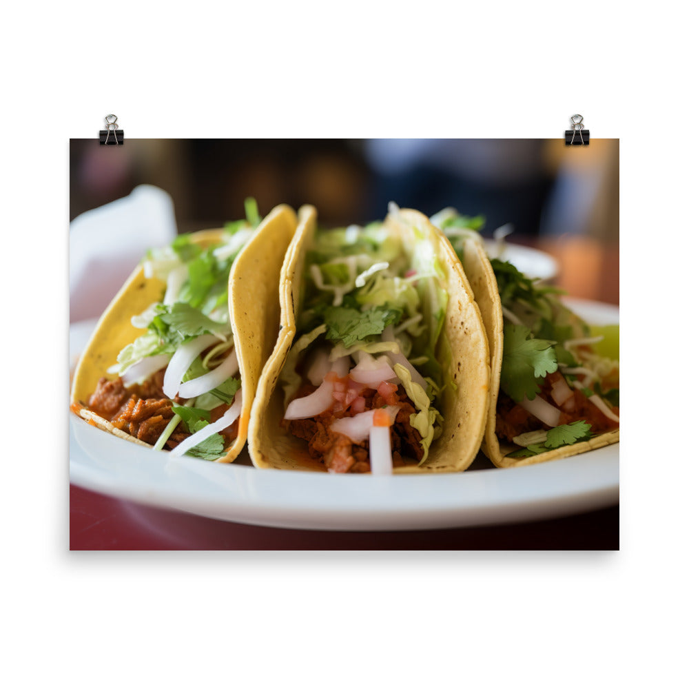 Taco Timeless  photo paper poster - Posterfy.AI