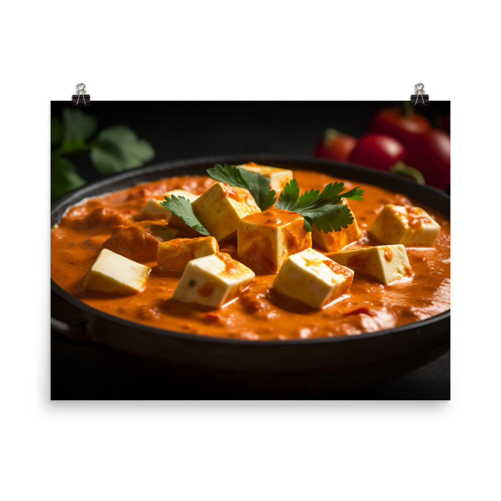 Paneer Curry photo paper poster - Posterfy.AI