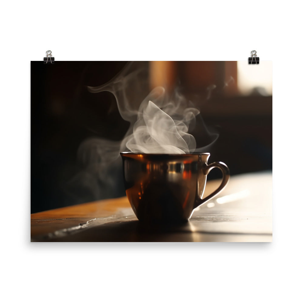 Aromatic Drip Coffee photo paper poster - Posterfy.AI