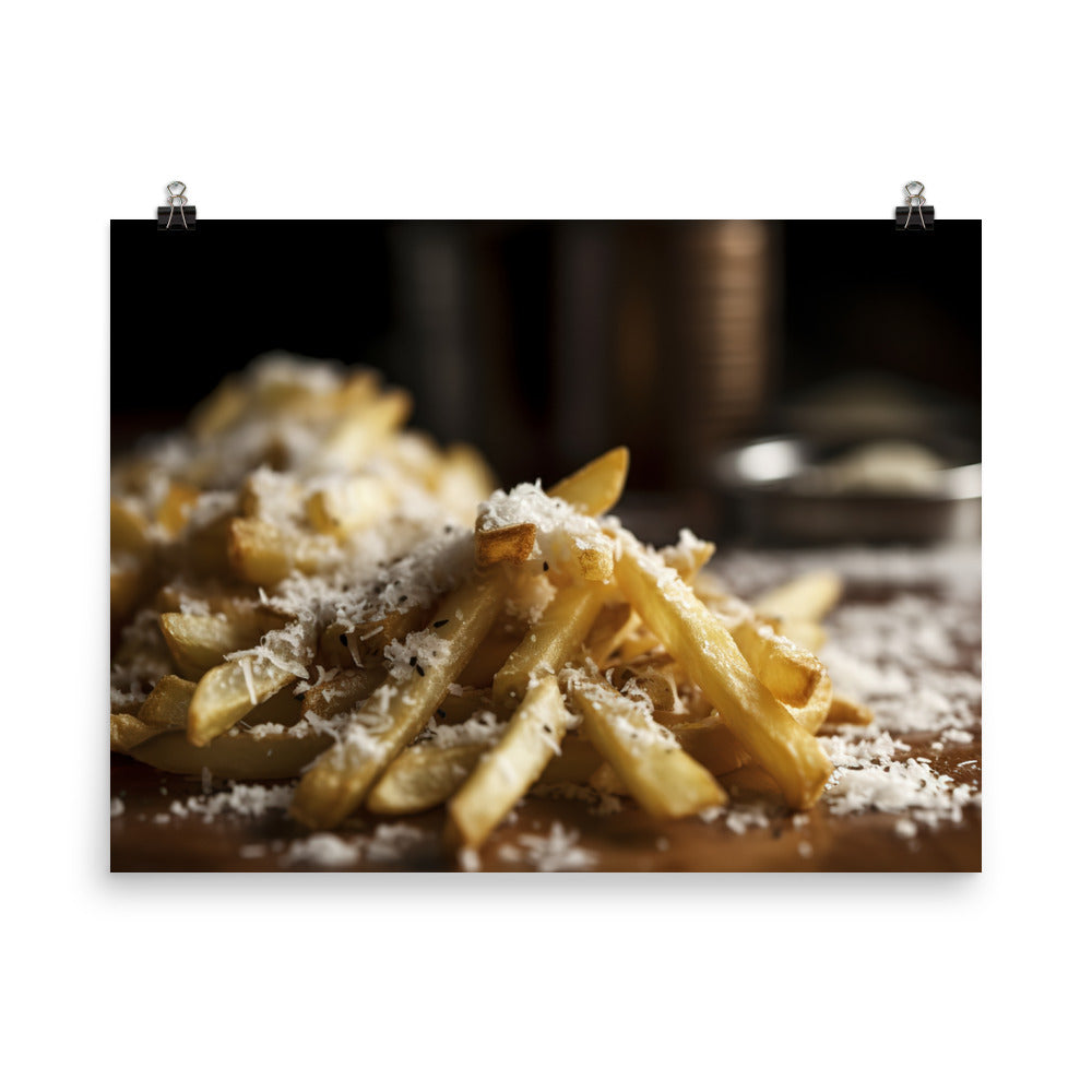 Truffle Fries photo paper poster - Posterfy.AI