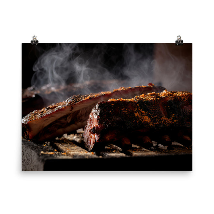 Ultimate Barbecue Ribs photo paper poster - Posterfy.AI