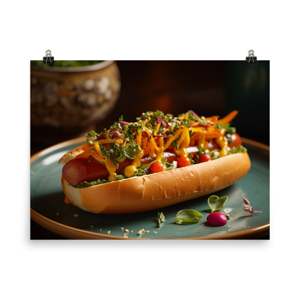 Hot Dog photo paper poster - Posterfy.AI