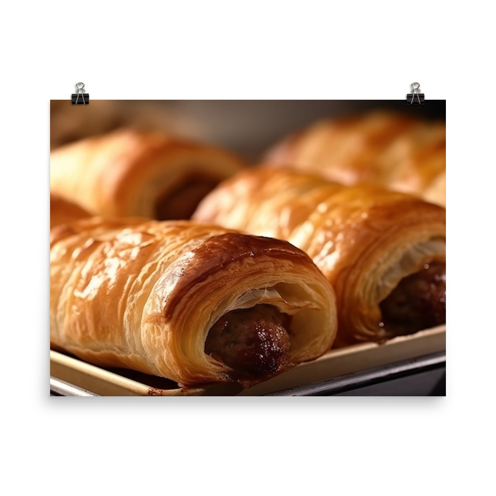 Sausage Roll photo paper poster - Posterfy.AI
