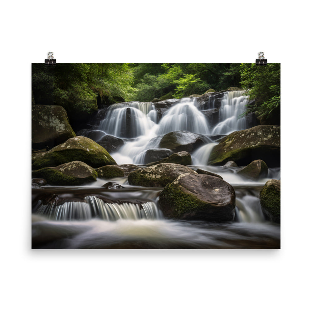Great Smoky Mountains photo paper poster - Posterfy.AI