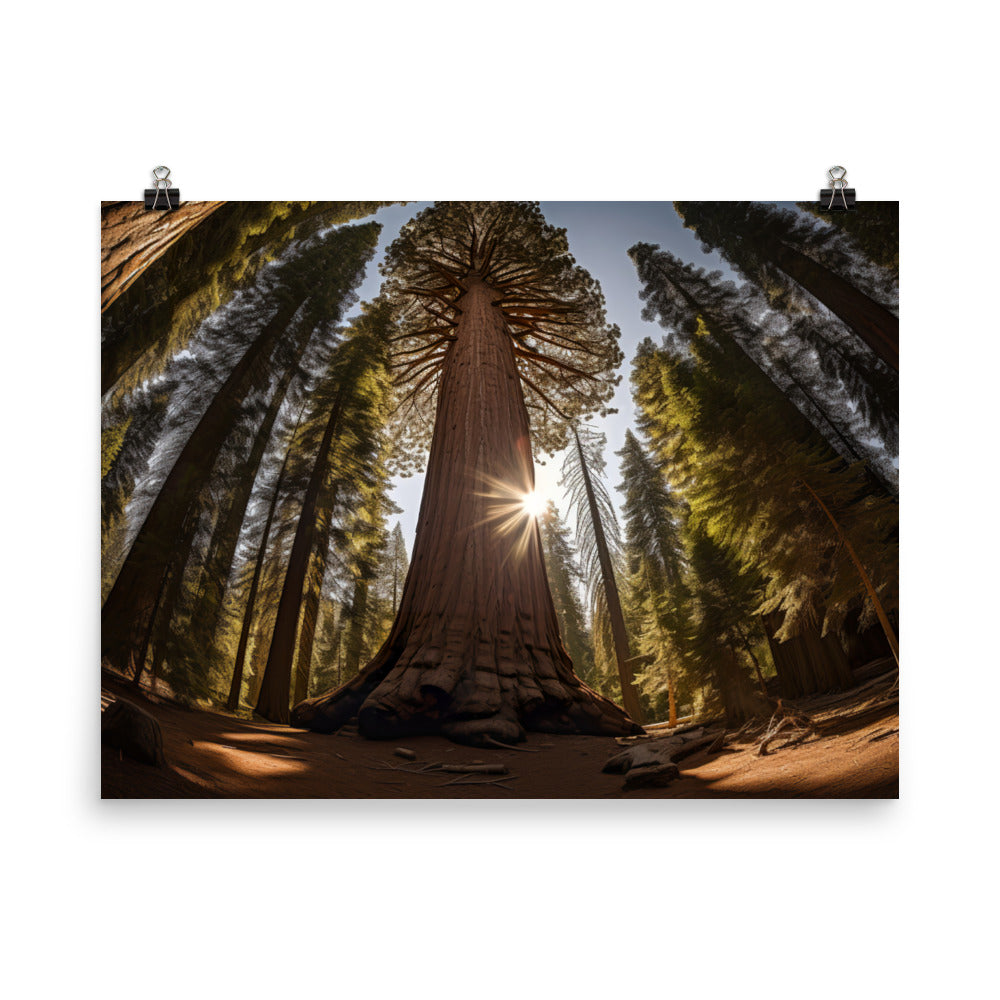 Yosemites Majestic Giants photo paper poster - Posterfy.AI