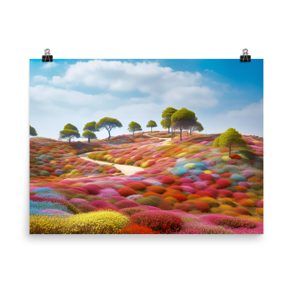 Hitachi Seaside Parks Floral Wonderland photo  paper poster - Posterfy.AI