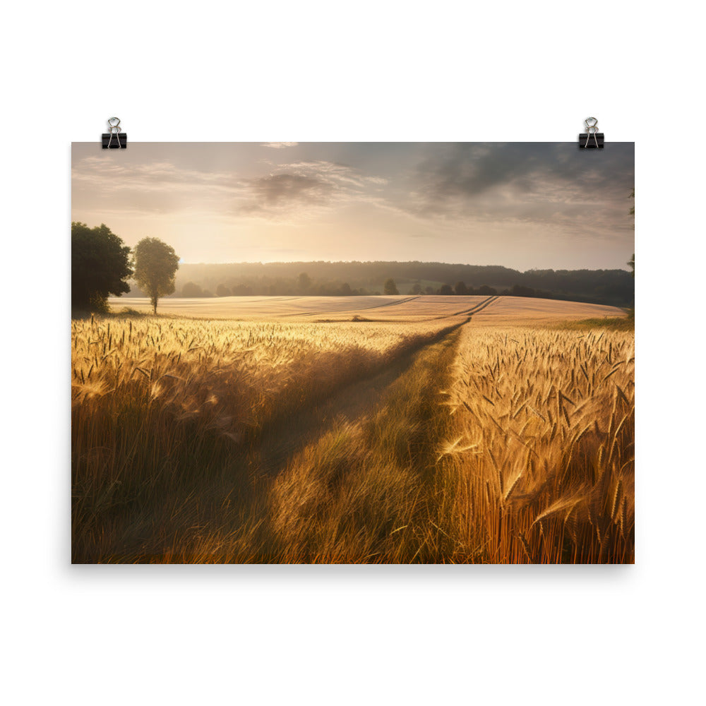 Summer Fields photo paper poster - Posterfy.AI