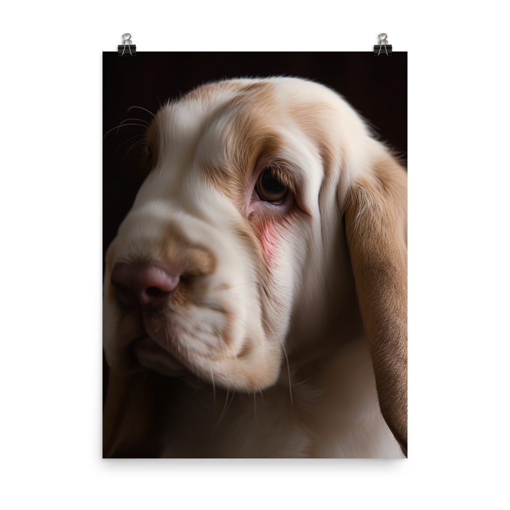 Majestic English Lop Photo paper poster - PosterfyAI.com