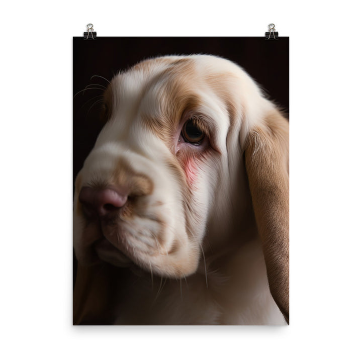 Majestic English Lop Photo paper poster - PosterfyAI.com