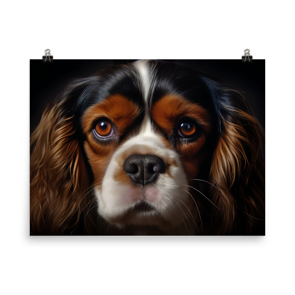 Cavalier King Charles Spaniel  paper poster - Posterfy.AI