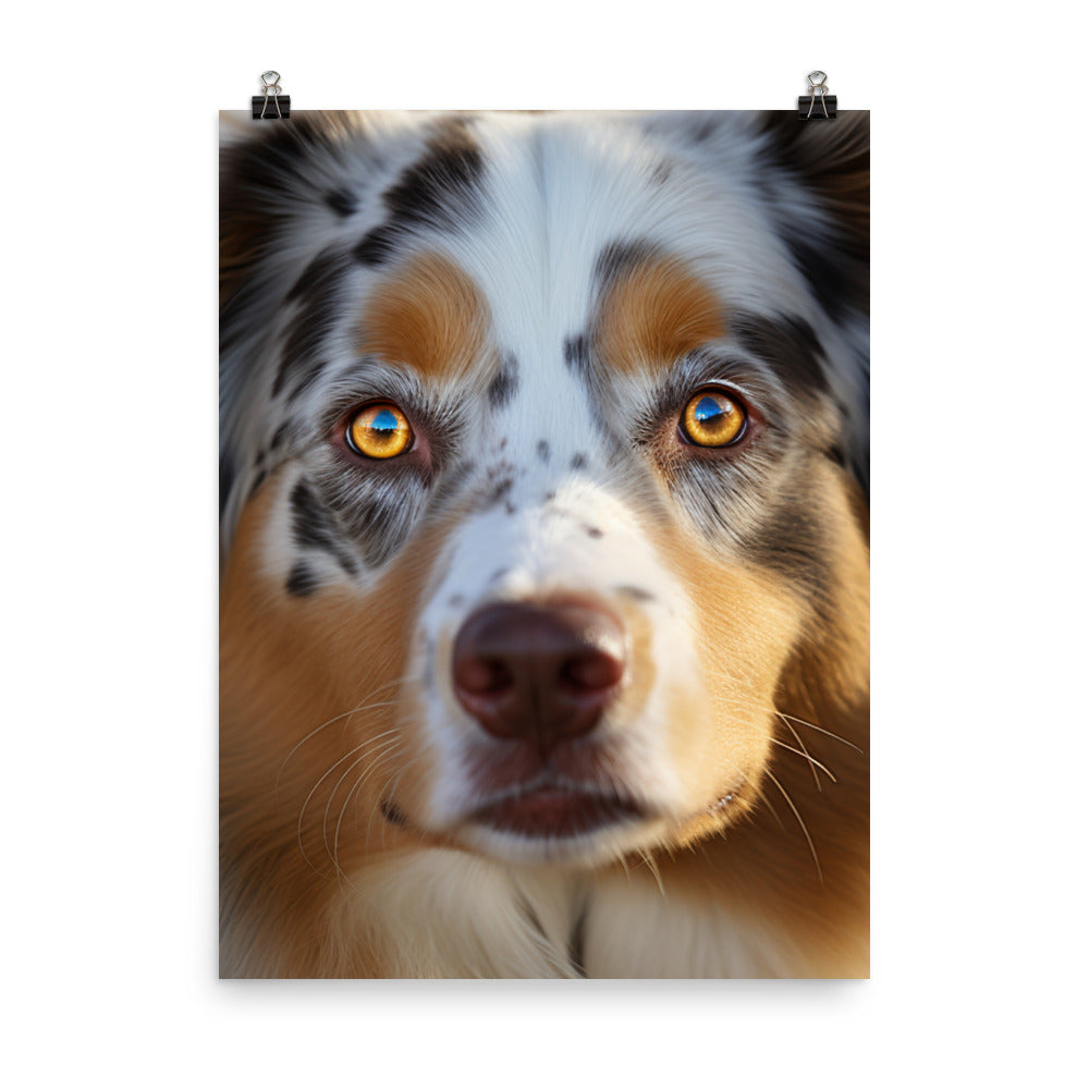 Ruggedly handsome Photo paper poster - PosterfyAI.com