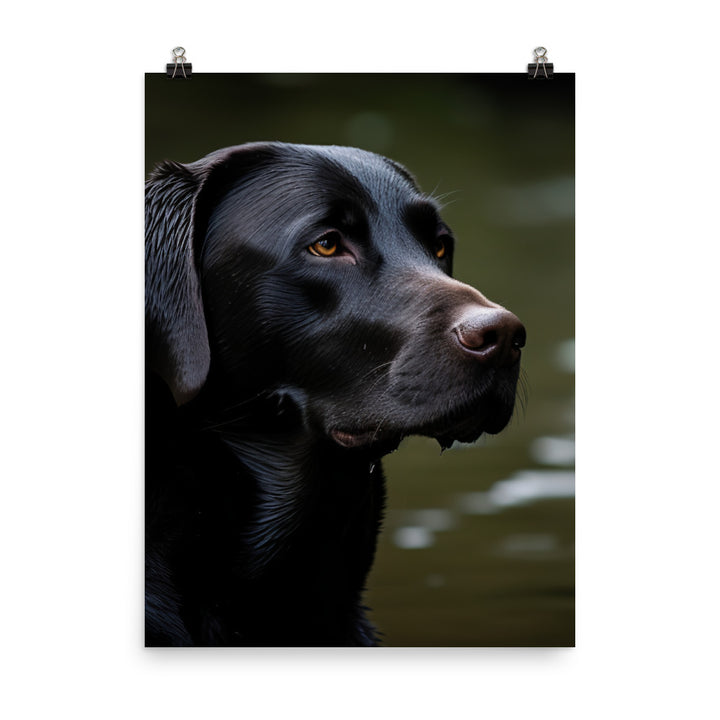 Weimaraner Photo paper poster - PosterfyAI.com