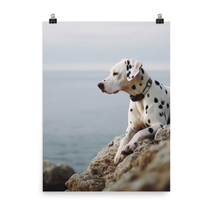 Dalmatian Daydream Photo paper poster - PosterfyAI.com