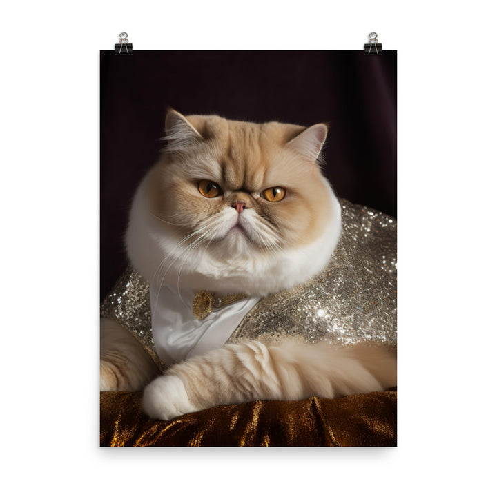 Exotic Shorthair Photo paper poster - PosterfyAI.com